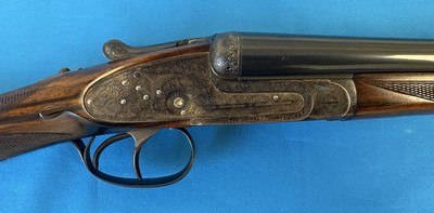 AYA NO.2 MODEL HAND-DETACHABLE SIDELOCK EJECTOR. - Image 3 of 12