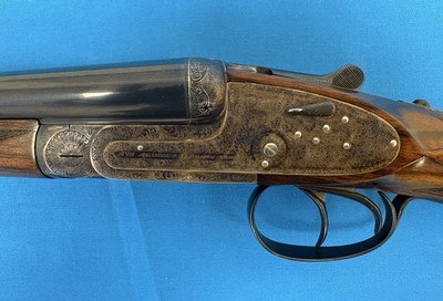 AYA NO.2 MODEL HAND-DETACHABLE SIDELOCK EJECTOR. - Image 2 of 12