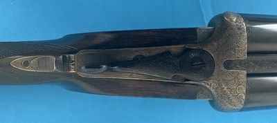 ARMY & NAVY SIDELOCK NON-EJECTOR 12 BORE - Image 8 of 12