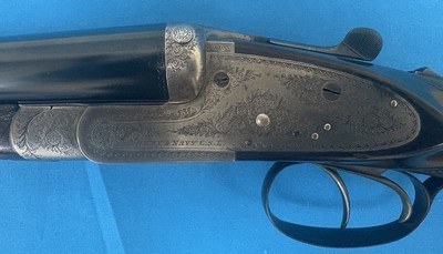 ARMY & NAVY SIDELOCK NON-EJECTOR 12 BORE - Image 6 of 12