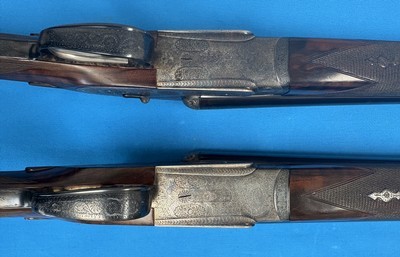 AYA No1 Deluxe 12 Bore Sidelock Ejector Pair - Image 10 of 10