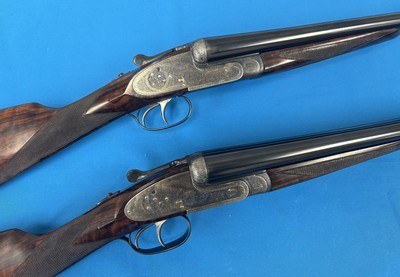 AYA No1 Deluxe 12 Bore Sidelock Ejector Pair - Image 1 of 10