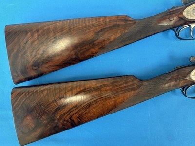 AYA No1 Deluxe 12 Bore Sidelock Ejector Pair - Image 4 of 10