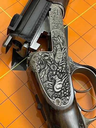 Herbert Scheiring (Ferlach) 7mm Remington Magnum Single-Shot Hunting Rifle