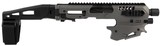CAA MCKTU MCK Standard Conversion Kit Gray Synthetic with Black Stock for Glock 17,19,19x,22,23,31,32,45