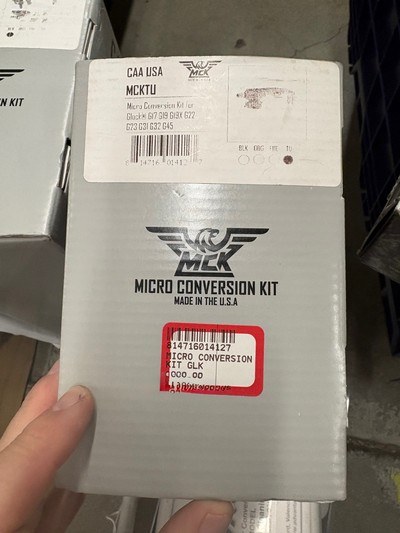 CAA MCKTU MCK Standard Conversion Kit Gray Synthetic with Black Stock for Glock 17,19,19x,22,23,31,32,45 - Image 2 of 2