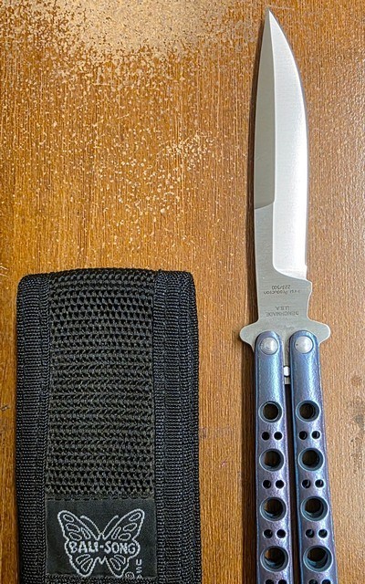 Benchmade 42A Bali-Song Weehawk Anodized Titanium 1st Production 223/500