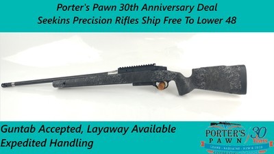 Seekins Precision Element Mountain Shadow - 6.5 PRC- FACTORY NEW