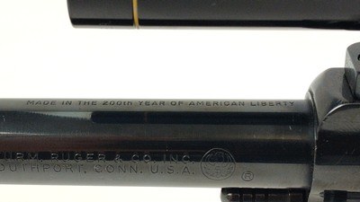 Ruger New Model Super Blackhawk - .44 Magnum - Used; Great Condition w/ Leupold Scope - Image 5 of 15