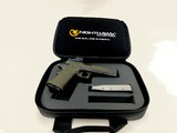 Nighthawk Custom TRS COMP 1911 - 9mm - Factory New - OD Green Cerakote / Black DLC - w/ SRO - 17 of 18