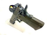 Nighthawk Custom TRS COMP 1911 - 9mm - Factory New - OD Green Cerakote / Black DLC - w/ SRO - 15 of 18