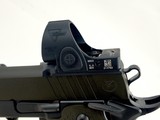 Nighthawk Custom TRS COMP 1911 - 9mm - Factory New - OD Green Cerakote / Black DLC - w/ SRO - 9 of 18