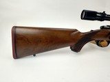 Ruger Model M77 Tang Safety - 220 Swift - Used; Excellent Condition - 1989 w/ Burris Scope - 2 of 15