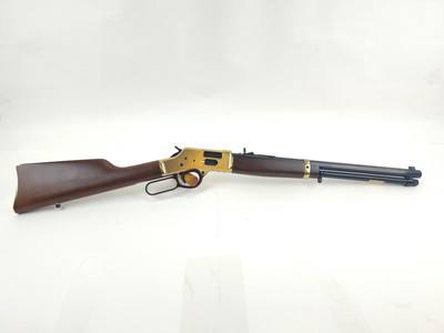 Henry H6 Big Boy Rifle - .44 Magnum/.44 Special - Used; Great Condition - Polished Brass Receiver - Image 1 of 13