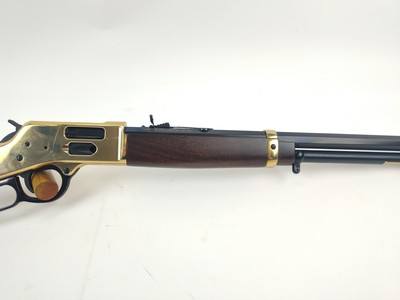 Henry H6 Big Boy Rifle - .44 Magnum/.44 Special - Used; Great Condition - Polished Brass Receiver - Image 4 of 13