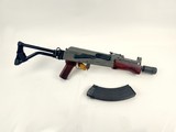 Romarm Mini Draco AK Pistol - 7.62x39 - Used; Great Condition - CAI Import - Red Wood/Gray Metal - 2 of 18