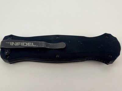 Benchmade Infidel Black Class - Automatic OTF Knife - Used; Great Condition - Image 16 of 21