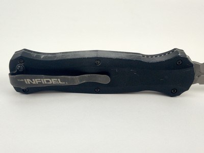 Benchmade Infidel Black Class - Automatic OTF Knife - Used; Great Condition - Image 9 of 21