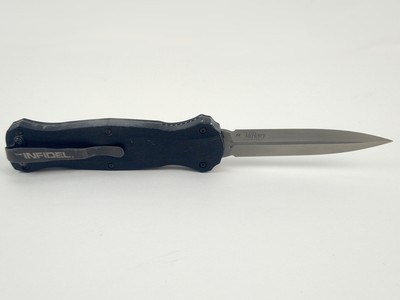Benchmade Infidel Black Class - Automatic OTF Knife - Used; Great Condition - Image 12 of 21