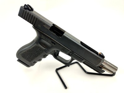 Glock Model 34 Gen 3 - 9mm - Used; Great Condition - Upgraded KKM Heavy Barrel - 2 Mags - Image 15 of 24