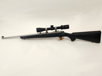 Ruger 77/22 M77 Bolt Action Rifle - .22 LR - Excellent Condition - Stainless/Synthetic - w/ Burris Scope - Image 7 of 14