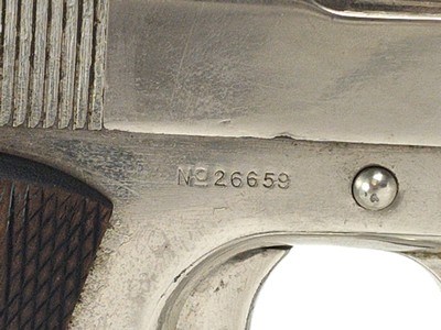 Colt Model 1911 US ARMY - .45 ACP - Used; Fair Condition - Early Production - Serial #26659 - Image 2 of 24