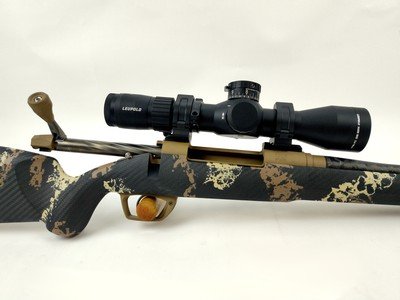 Gunwerks ClymR - 300 Win Mag - Factory New - Barrett Brown / Halo Tan - 8lbs 7oz - w/ Leupold Mark 5HD - Image 7 of 20