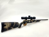 Gunwerks ClymR - 300 Win Mag - Factory New - Barrett Brown / Halo Tan - 8lbs 7oz - w/ Leupold Mark 5HD - Image 3 of 20