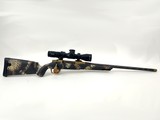 Gunwerks ClymR - 300 Win Mag - Factory New - Barrett Brown / Halo Tan - 8lbs 7oz - w/ Leupold Mark 5HD - Image 1 of 20