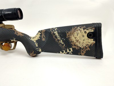 Gunwerks ClymR - 300 Win Mag - Factory New - Barrett Brown / Halo Tan - 8lbs 7oz - w/ Leupold Mark 5HD - Image 14 of 20