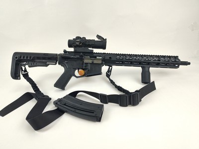 Hammerli Arms TAC R1 22C AR-Style Rifle - .22 LR - Used; Excellent Condition - w/ Burris AR-332 - Image 1 of 18