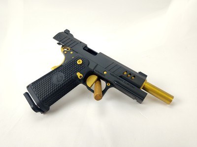 Nighthawk Custom Boardroom Series President 1911 DS - 9 mm - Factory New - Image 9 of 19