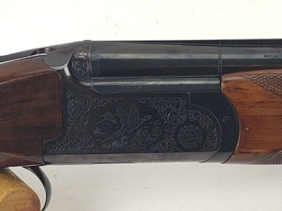 Luigi Franchi Falconet Silver O/U Shotgun - 12 GA 2 3/4