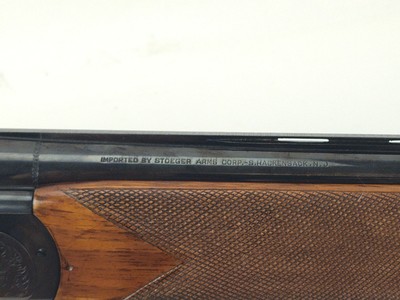 Luigi Franchi Falconet Silver O/U Shotgun - 12 GA 2 3/4