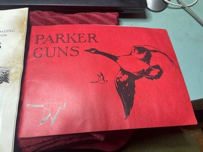 1926 Parker Guns catalog reprint