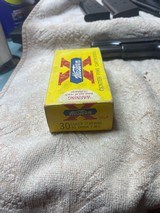 Western 30 Luger ammo full box - 2 of 3