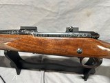 Winchester Model 70 Factory Engraved Super Grade Custom Shop .338 Win Mag - Image 9 of 20