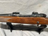 Winchester Model 70 Factory Engraved Super Grade Custom Shop .338 Win Mag - Image 11 of 20