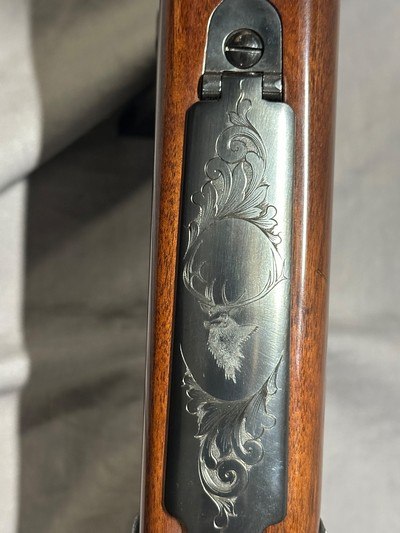 Winchester Model 70 Factory Engraved Super Grade Custom Shop .338 Win Mag - Image 16 of 20