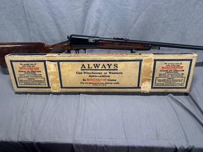 Ultra-Rare Winchester Model 63 Deluxe with Factory Picture Box – Serial Numbered to Gun – Marked 