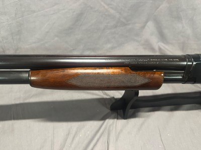 Winchester Model 12 Heavy Duck solid Rib Trap Grade - Image 6 of 18