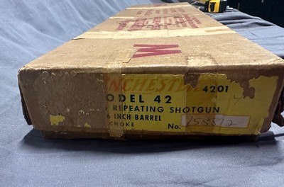 Winchester Model 42 in original box 26