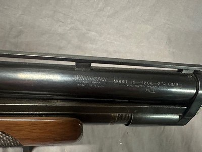Winchester Model 12 Slide Action Shotgun with Rare Hydro-Coil Stock and Box - Image 6 of 15
