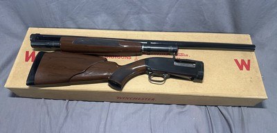 Winchester Model 12 Slide Action Shotgun with Rare Hydro-Coil Stock and Box - Image 1 of 15