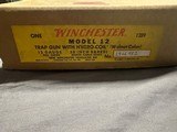 Winchester Model 12 Slide Action Shotgun with Rare Hydro-Coil Stock and Box - Image 3 of 15
