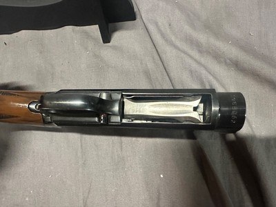 Winchester Model 12 Slide Action Shotgun with Rare Hydro-Coil Stock and Box - Image 14 of 15