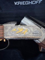 Krieghoff K-80 Heritage Game III Engraved By Katie Mau Receiver or Whole Gun Options - 2 of 11