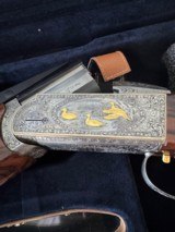 Krieghoff K-80 Heritage Game III Engraved By Katie Mau Receiver or Whole Gun Options - 1 of 11