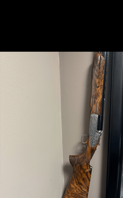 Perazzi Side Plate MX8 Custom SCO Max Gobbi Engraved With Custom ordered 32