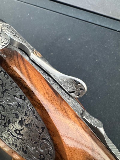 Perazzi Side Plate MX8 Custom SCO Max Gobbi Engraved With Custom ordered 32